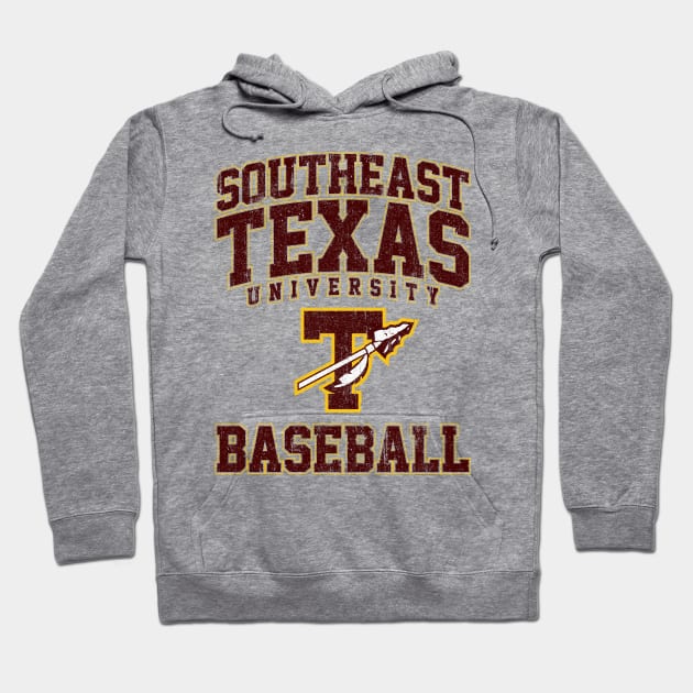 Southeast Texas University Baseball (Variant) Hoodie by huckblade